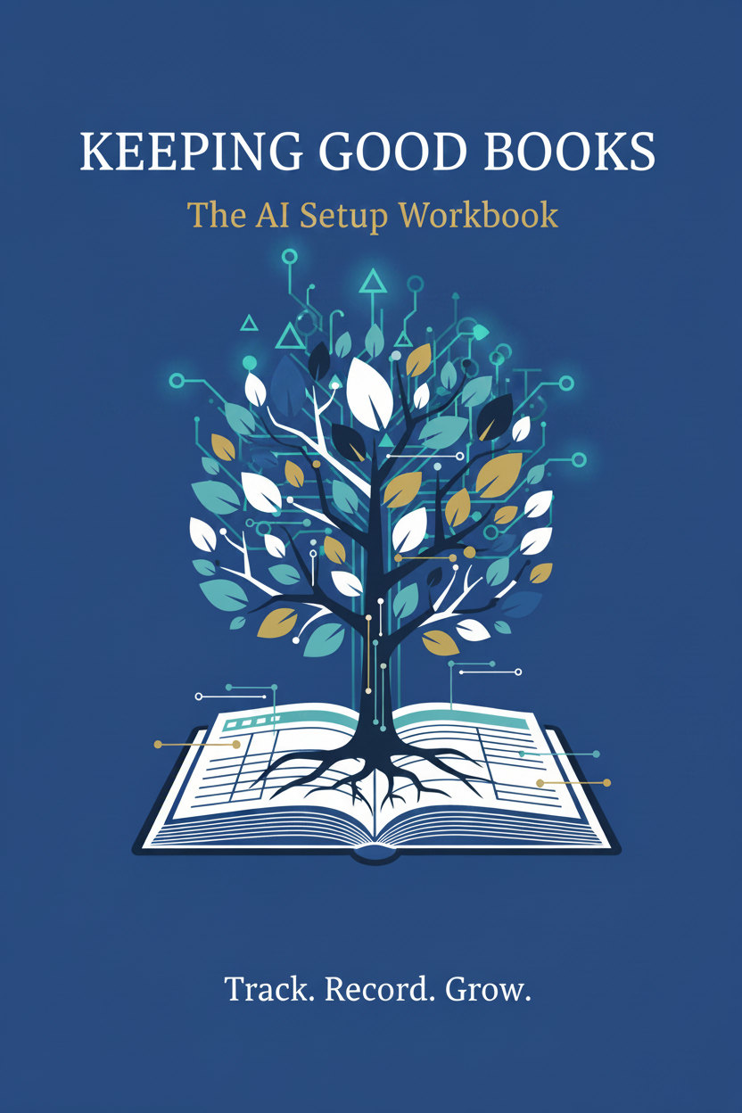 Cover of Keeping Good Books: The AI Setup Workbook